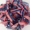 Patriotic Ribbon for Crafts, Wreath, 4th of July Ribbon 2-1/2 Inch Total 90 Feets(30 Yards)